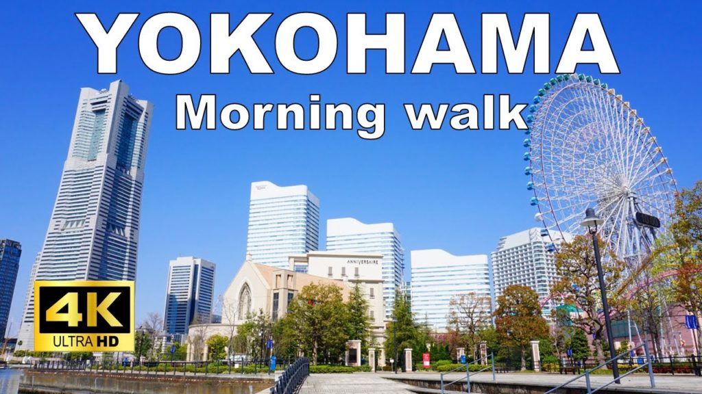 【4K】Yokohama Walking Tour - Minato Mirai - Travel Guide with captions