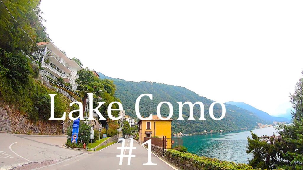 🇮🇹 Driving around the Como Lake, Part #1. South - West coast, from Como to Menaggio.