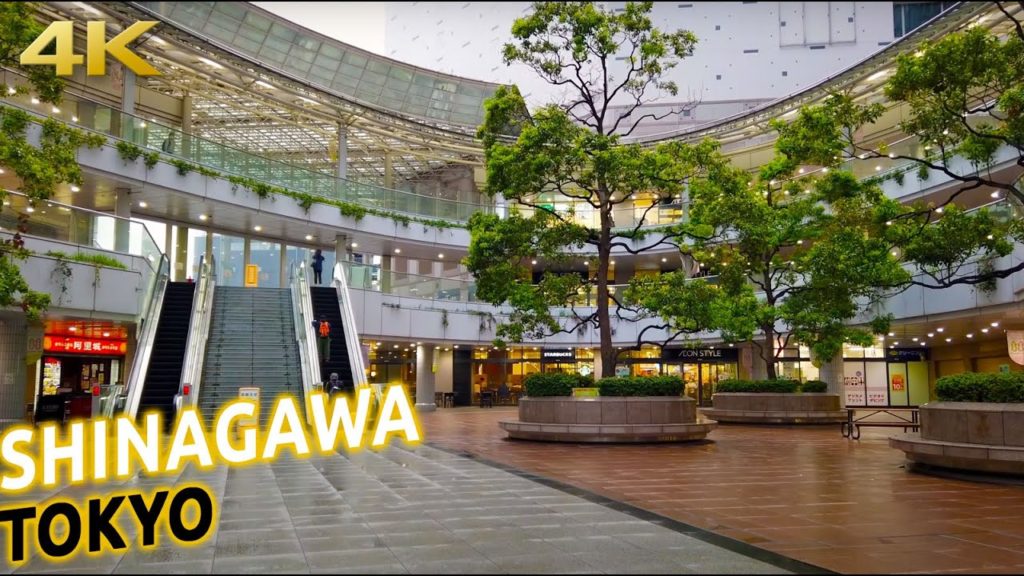 Shinagawa Seaside Walk in Tokyo Japan [4K ASMR]