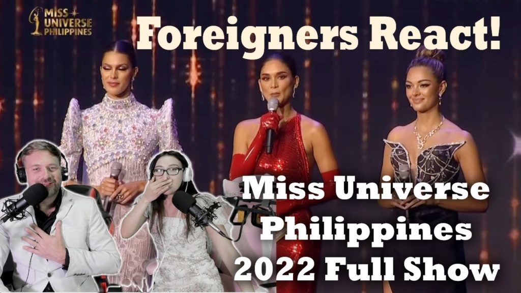 Foreigners Reaction of Miss Universe Philippines Finals 2022 🇵🇭