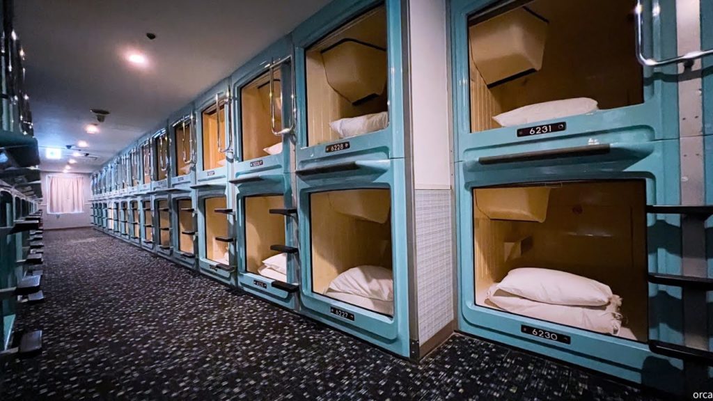 Capsule Hotel with Sauna] The best capsule hotel in Shinjuku😴🛏