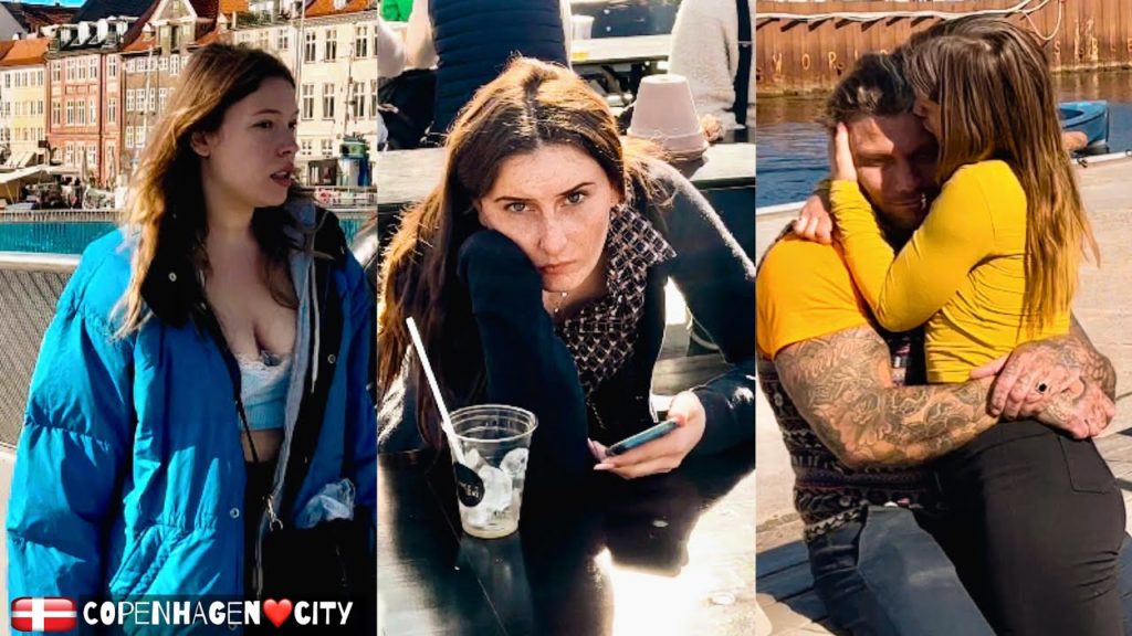 Copenhagen City Harbour Beach Denmark, 4K walk, Harbour Broens Food Street, Tourist attraction #HRD