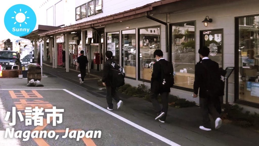 ⁴ᴷ Walk through the castle town : Nagano / Japan 2022 ⁴ᴷ Walk through the castle town : Nagano / Japan 2022