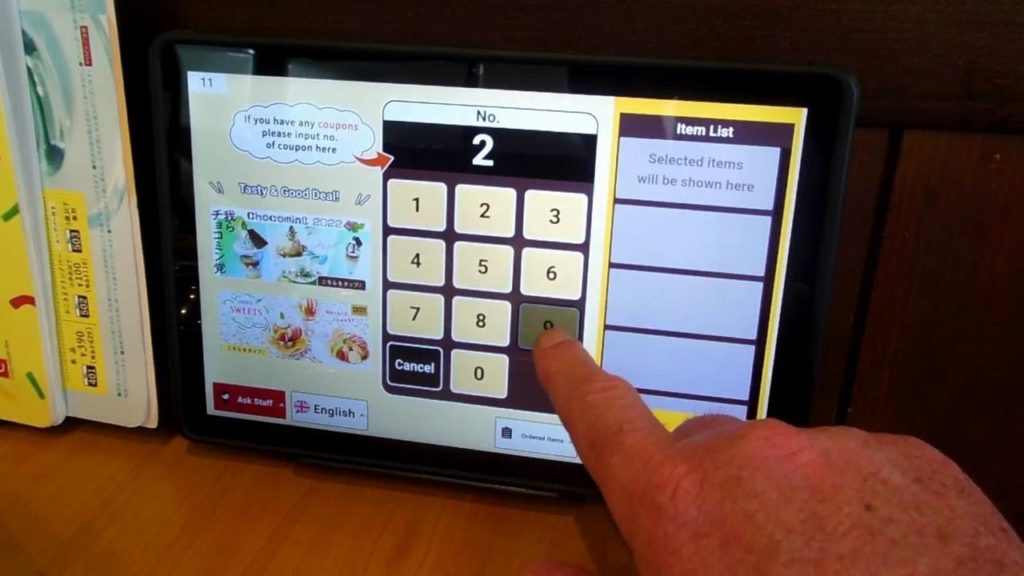 Coco's Japan = Sort of English Friendly!