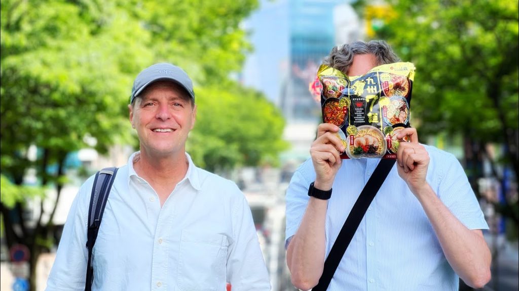 Live Tokyo Walk with @Kyushu Live - I Won a Week Worth of Ramen!