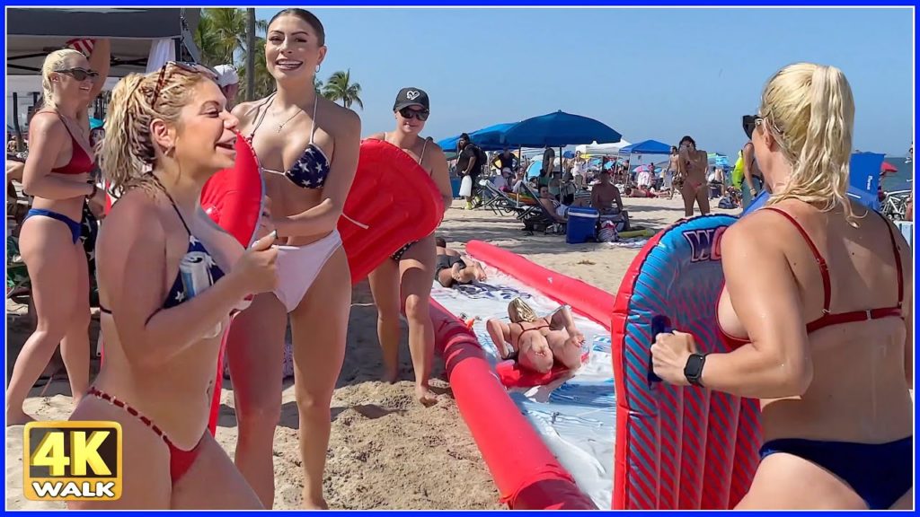 【4K】WALK in Fort Lauderdale fun in FLORIDA USA 【4K】WALK in Fort Lauderdale fun in FLORIDA USA