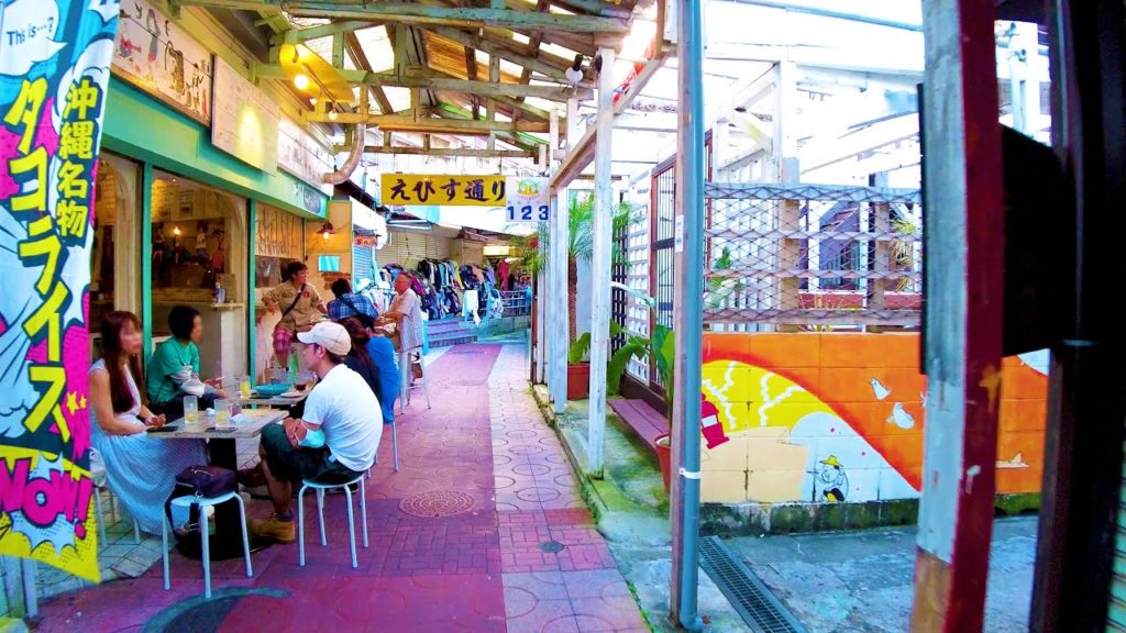 [Okinawa Naha Walk] Market exploration ♪ (4K ASMR non-stop 1 hour 01 minutes)