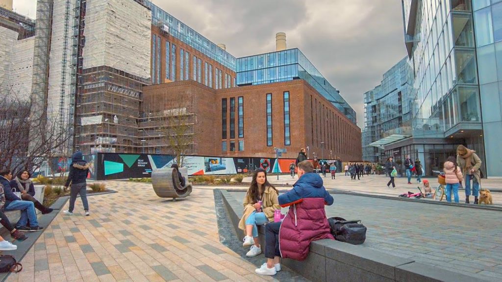London Spring Walk - Vauxhall Bridge to Battersea Power Station