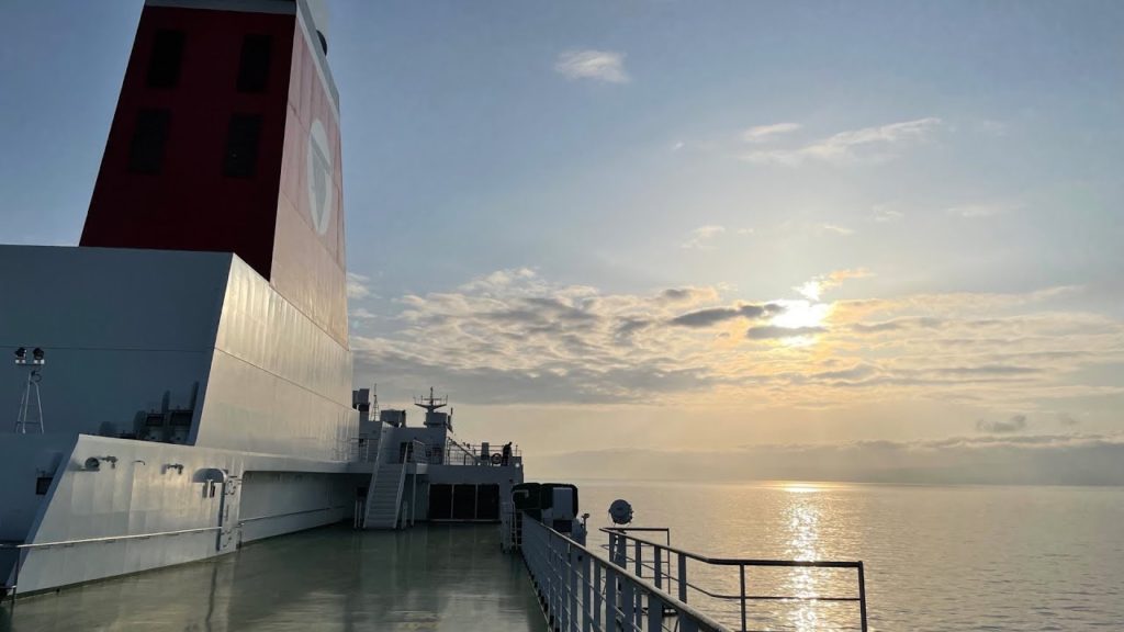 Trying a Capsule Type Private Room on the Ferry in Japan | Fukuoka to Osaka