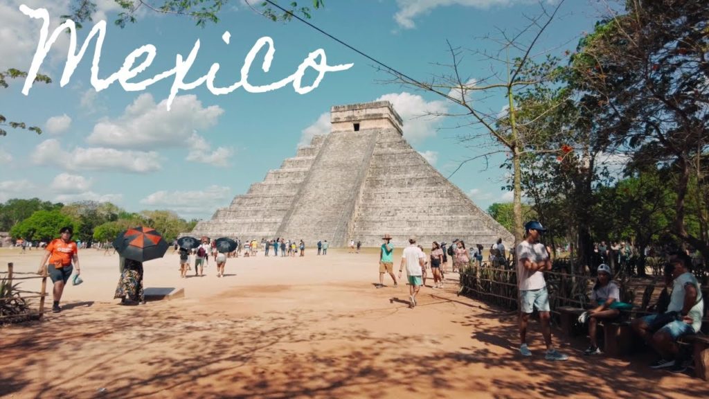 Chichen Itza & Cenote Saytun | Yucatan Mexico Walking Tour 4k April 2022 🇲🇽