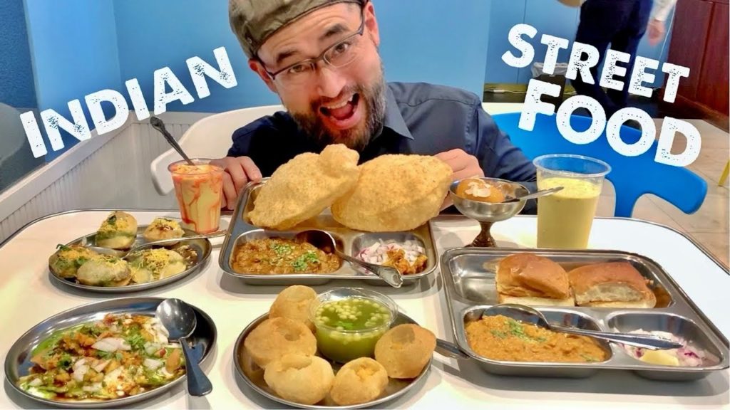 Trying Indian Street Food for the First Time