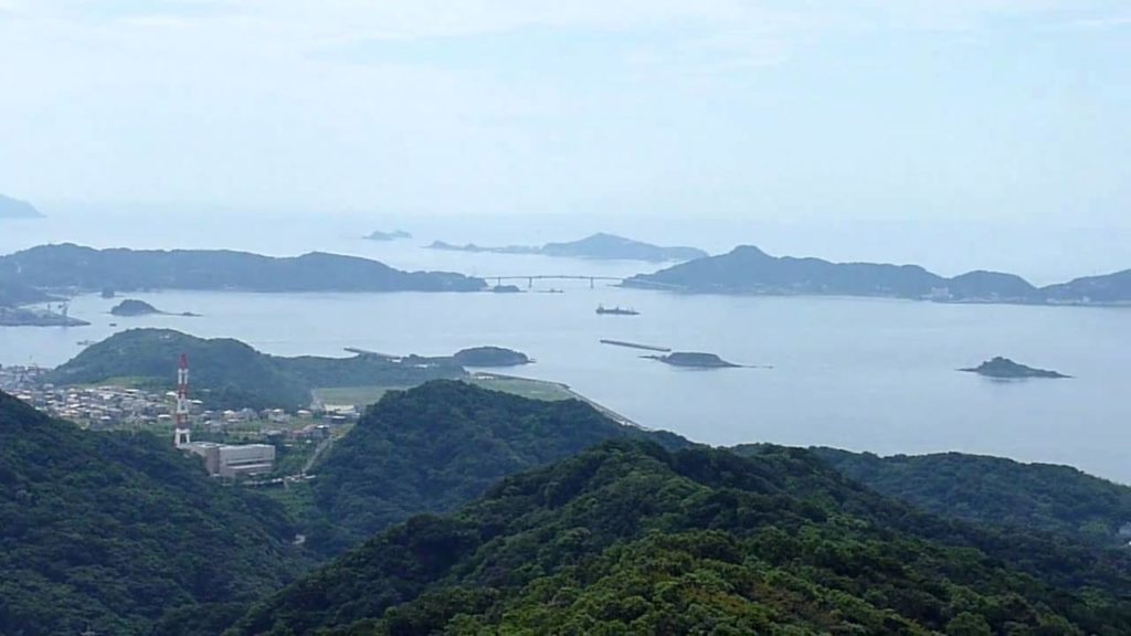 Nagasaki view from Mount Inasa lookout.mov
