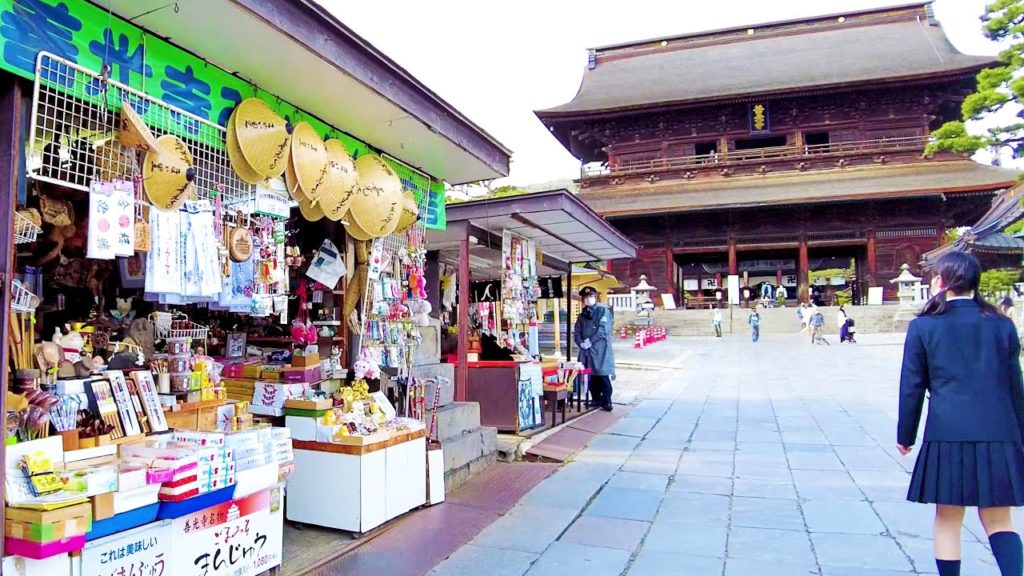 [Nagano Walk] History of Japan ♪ (4K ASMR non-stop 1 hour 21 minutes)