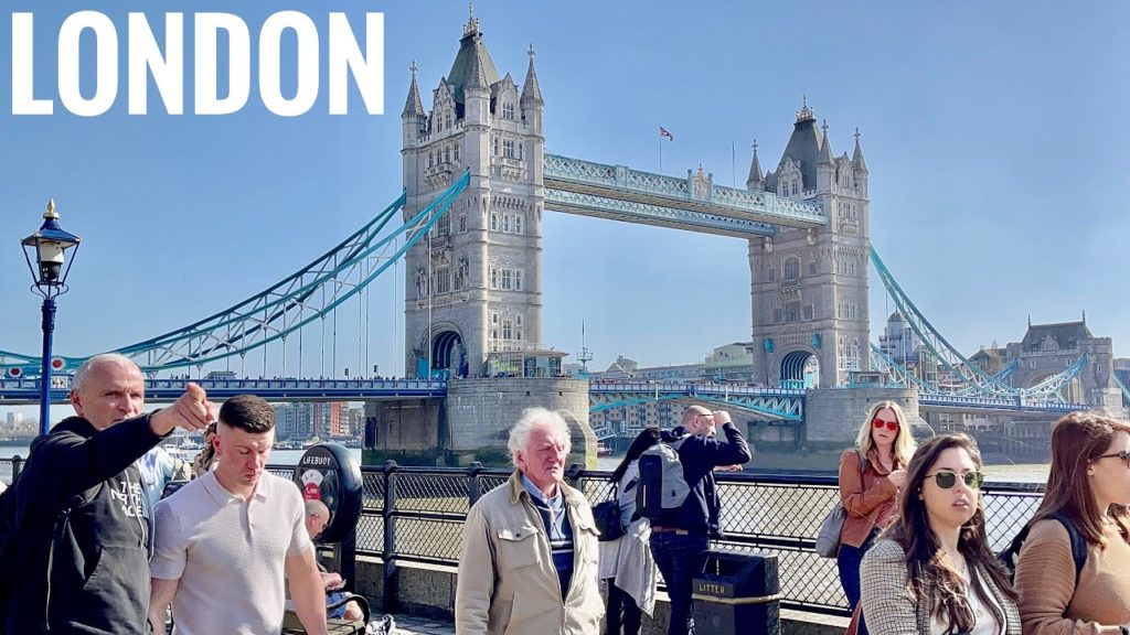 London City Tour 2022 | 4K HDR Virtual Walking Tour around the City |Borough Market to Tower Bridge