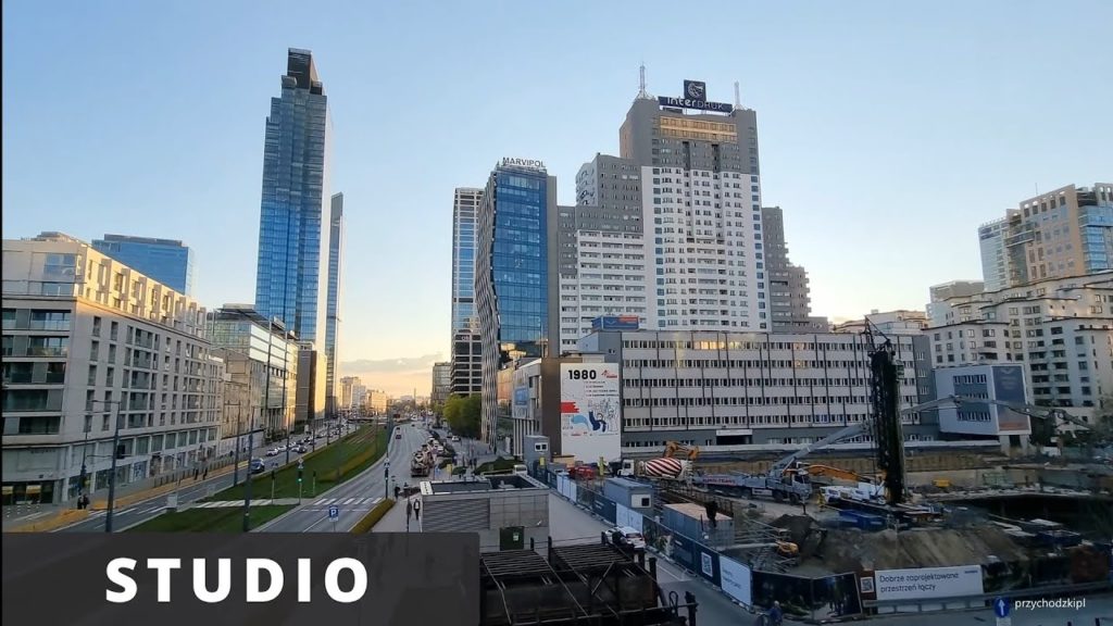 Warszawa / Warsaw Budowa kompleksu Studio -  aktualizacja / Construction of Studio update 22.04.2022