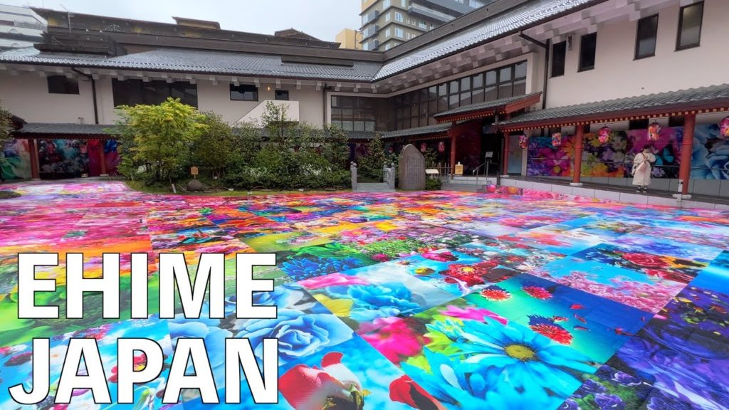 【4K】Walking around  Dogo onsen in the rain | EHIME,JAPAN【ASMR】