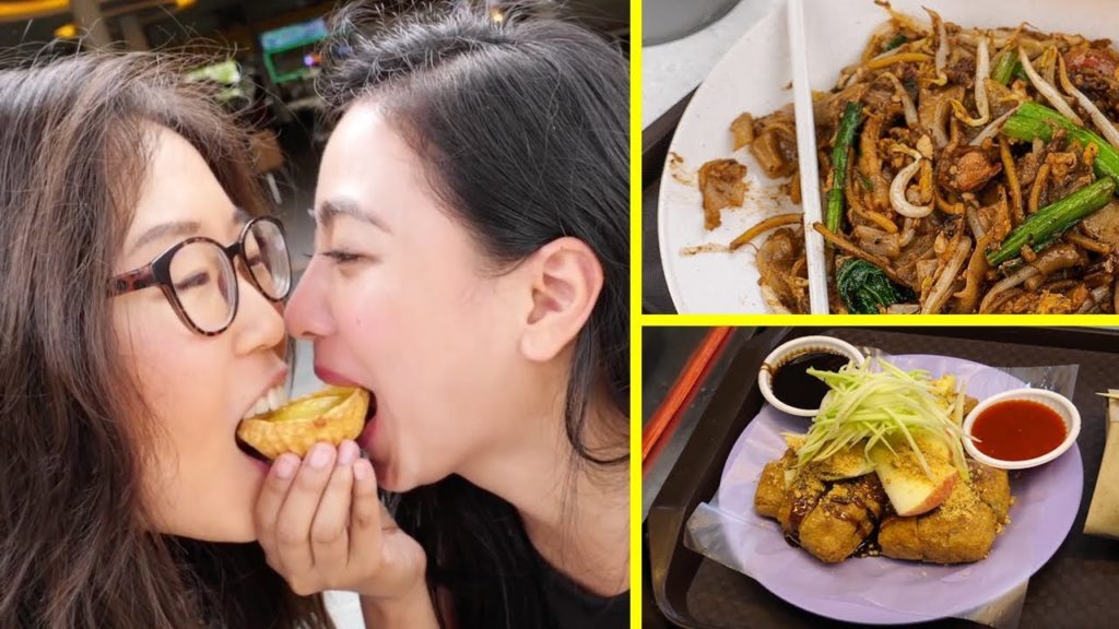 SINGAPORE STREET FOOD at Tiong Bahru Market ft. Nadia Vega