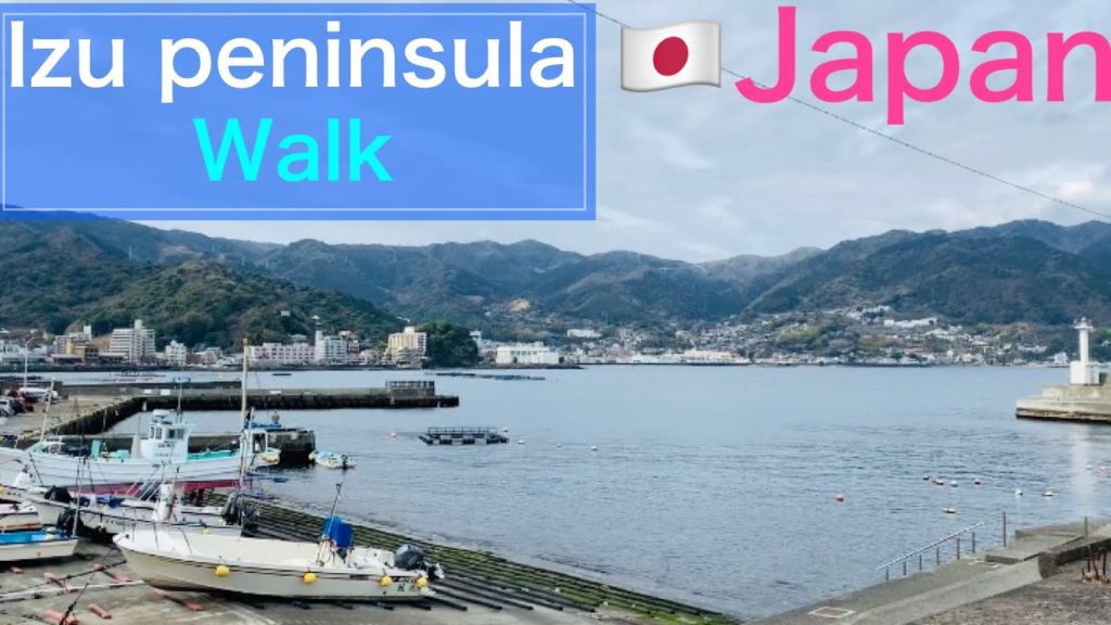 JAPAN🇯🇵Walking around Izu Peninsula⑥/Ajiro-Usami//Izu, Shizuoka