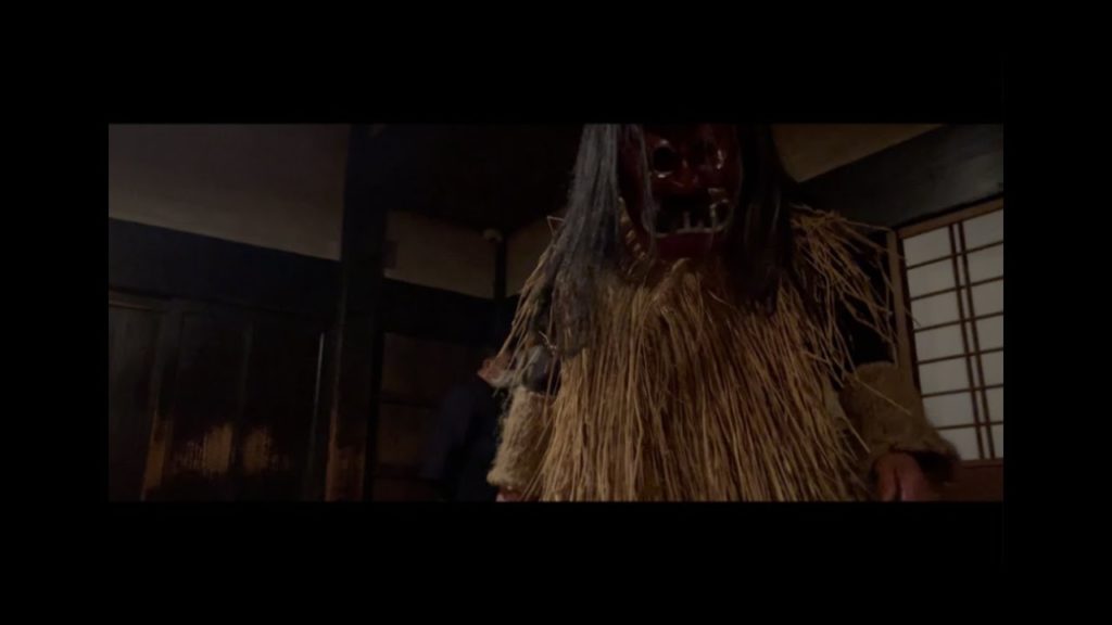 来訪神　なまはげ　幸福をもたらすとされる神様　God who brings happiness Namahage