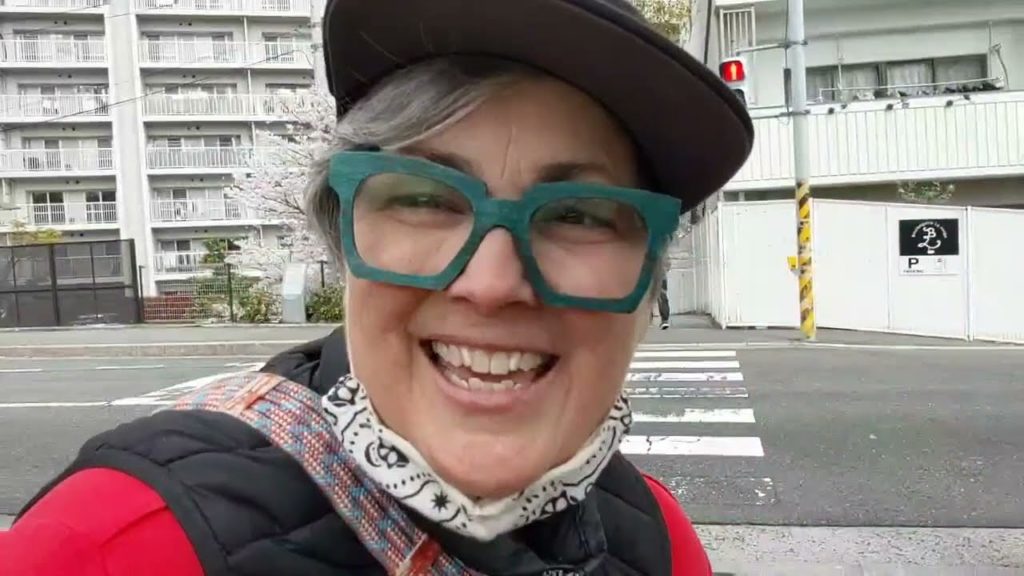 Riverside Sakura Walk in Hiroshima Suburb - March 2022