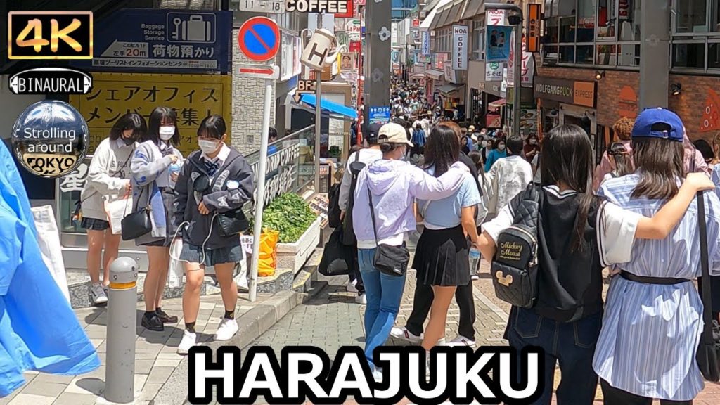 HARAJUKU, where all corona restrictions have been lifted - 4K Tokyo Japan