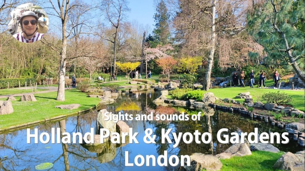 A spring walk through Holland Park & Kyoto Gardens - Walking Tour