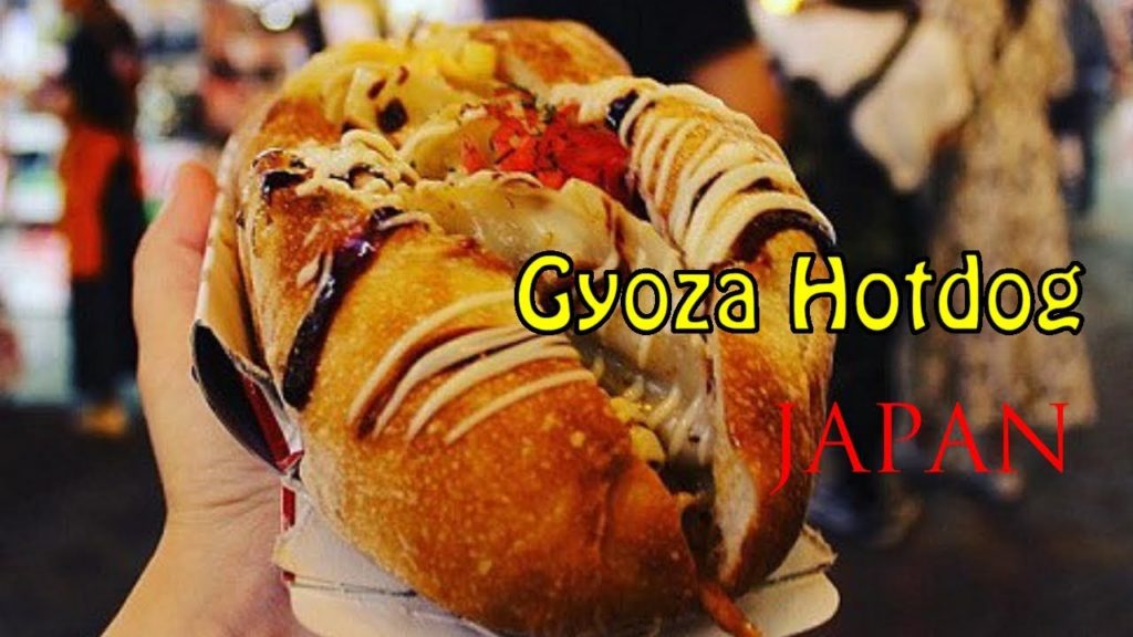 🇯🇵 Japanese Street Food - Gyoza Hotdog