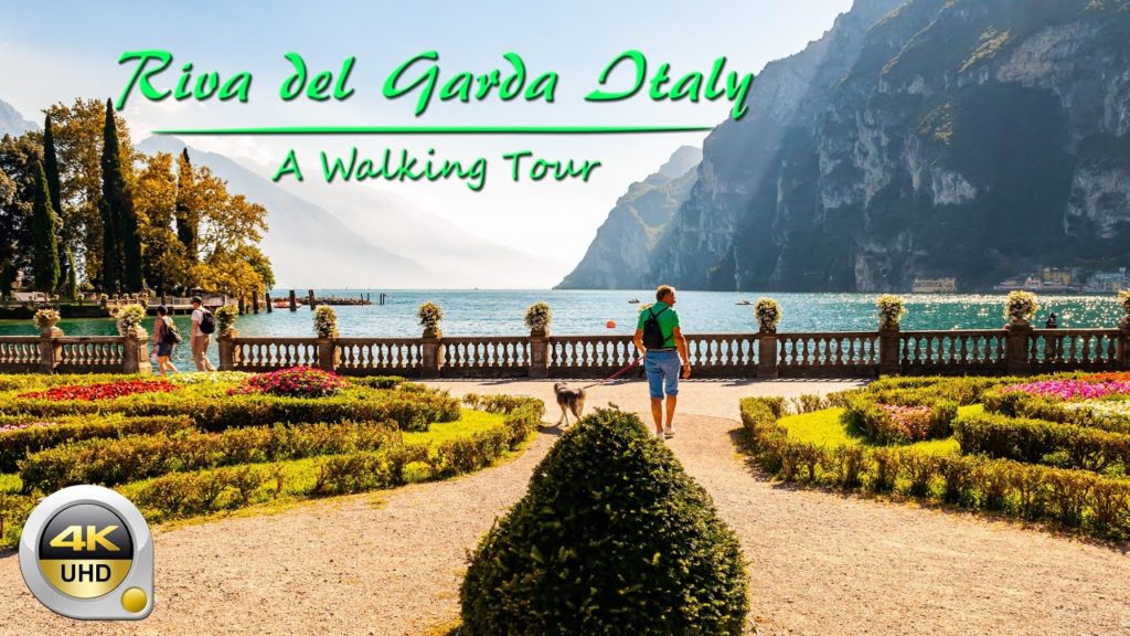 Riva del Garda - Italy | Coastal Walking Tour | 4K - [UHD]