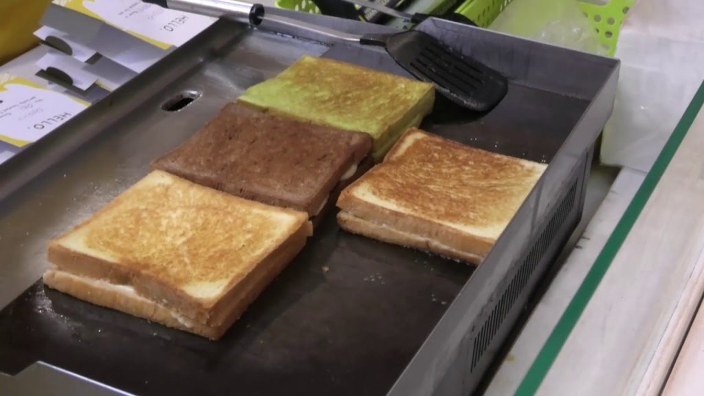 Japanese Cheese Toast - Street Food