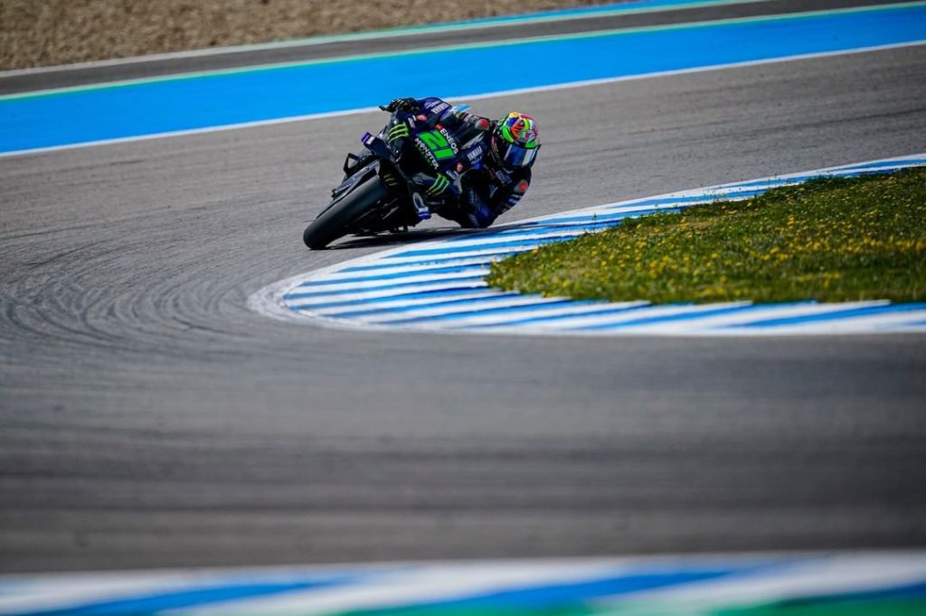 A busy day for @frankymorbido  He put in 83 laps today  #MonsterYamaha | #Mot...