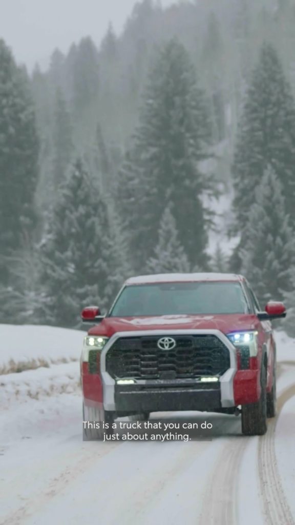 Just like @vailmtn, the all-new 2022 #Tundra is quite the luxurious beast.  @tob...