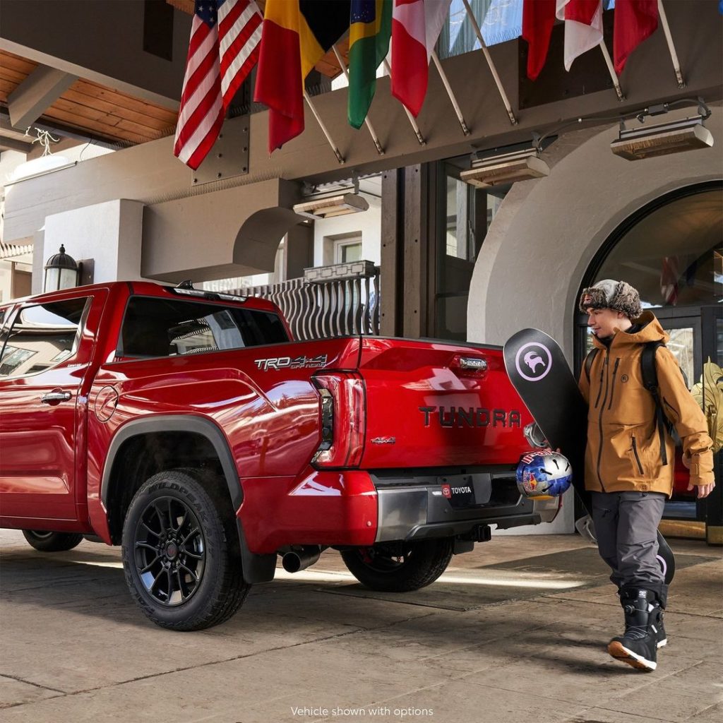 Boards, boots, and just about anything else. The all-new 2022 #Tundra has you co...