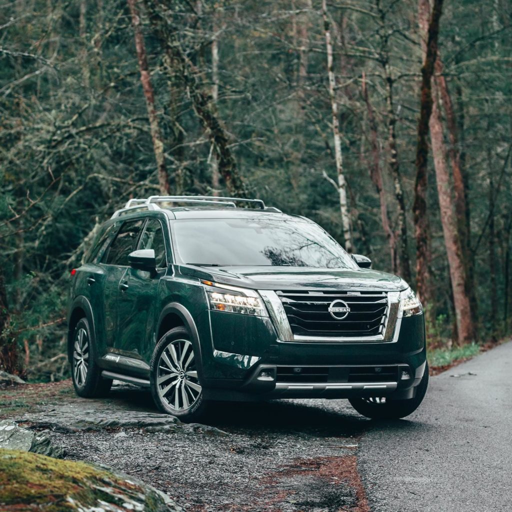 At one with adventure. #NissanPathfinder #Nissan 
: @shelbymorrowtn...