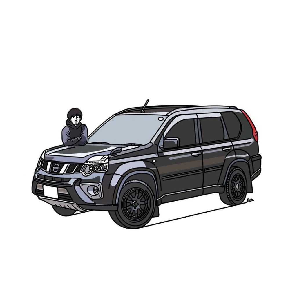 What an amazing sketch of the #NissanXTrail by @bobs_storage! Don’t forget to ke...