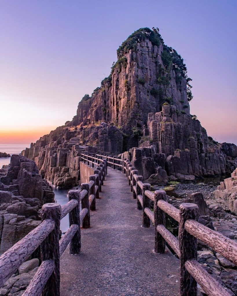 Can you guess just how long ago this rock spire was formed? 
A massive spire of ...