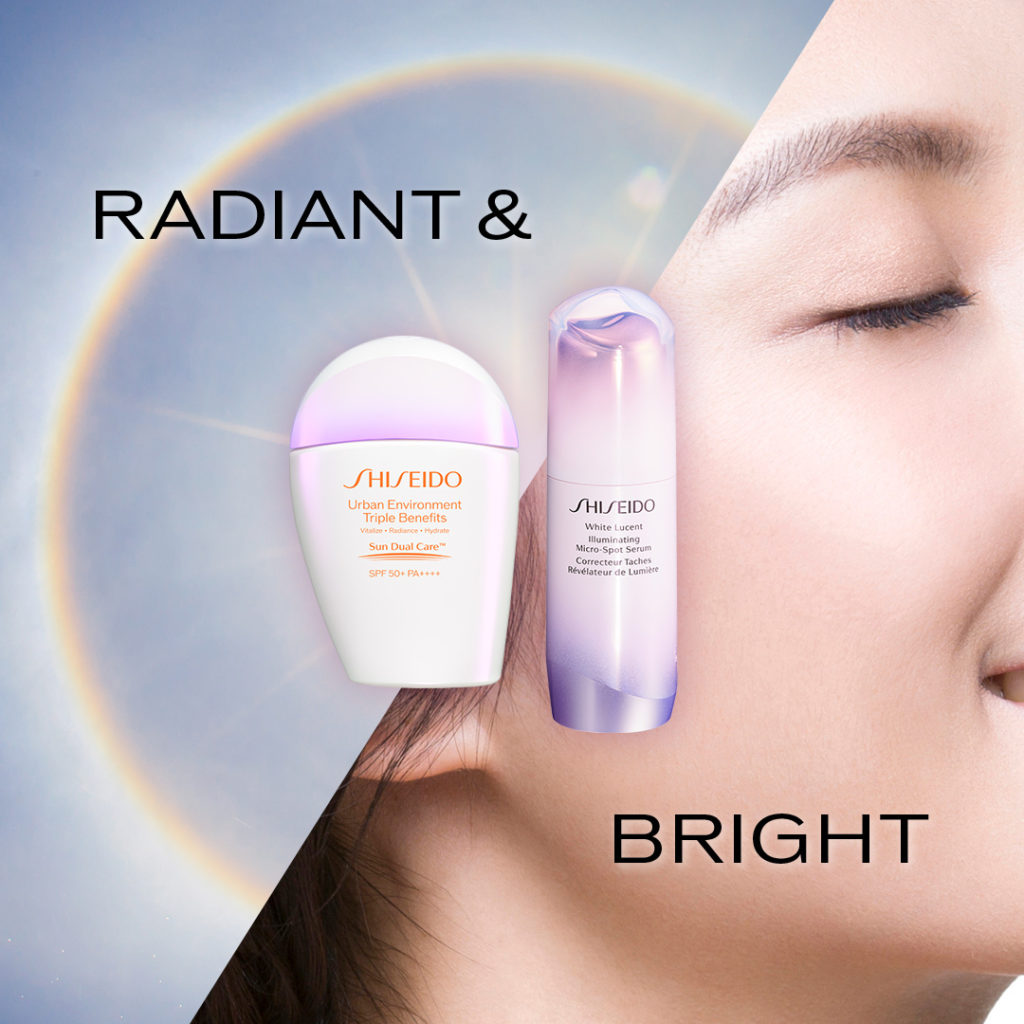 Unveil bright and even-toned skin with Shiseido’s Urban Environment Triple Beaut...
