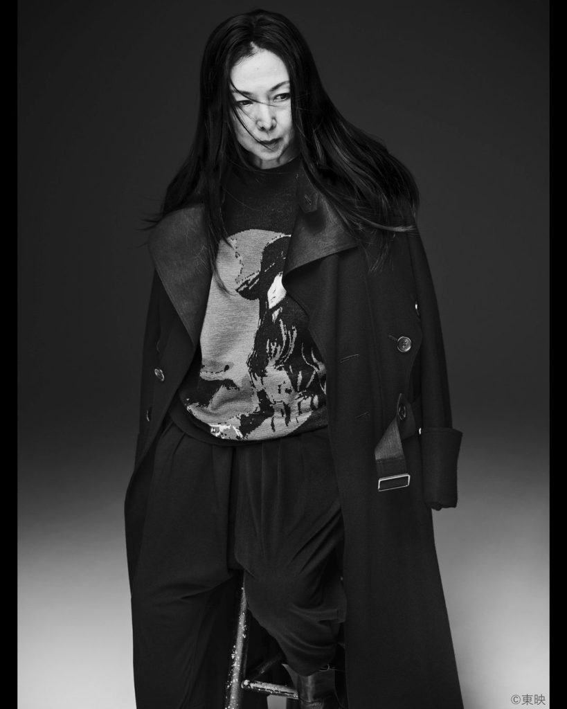 BLACK Scandal Yohji Yamamoto 映画「女囚さそり」Capsule Collection ⁠
⁠
Japanese actor Meik...