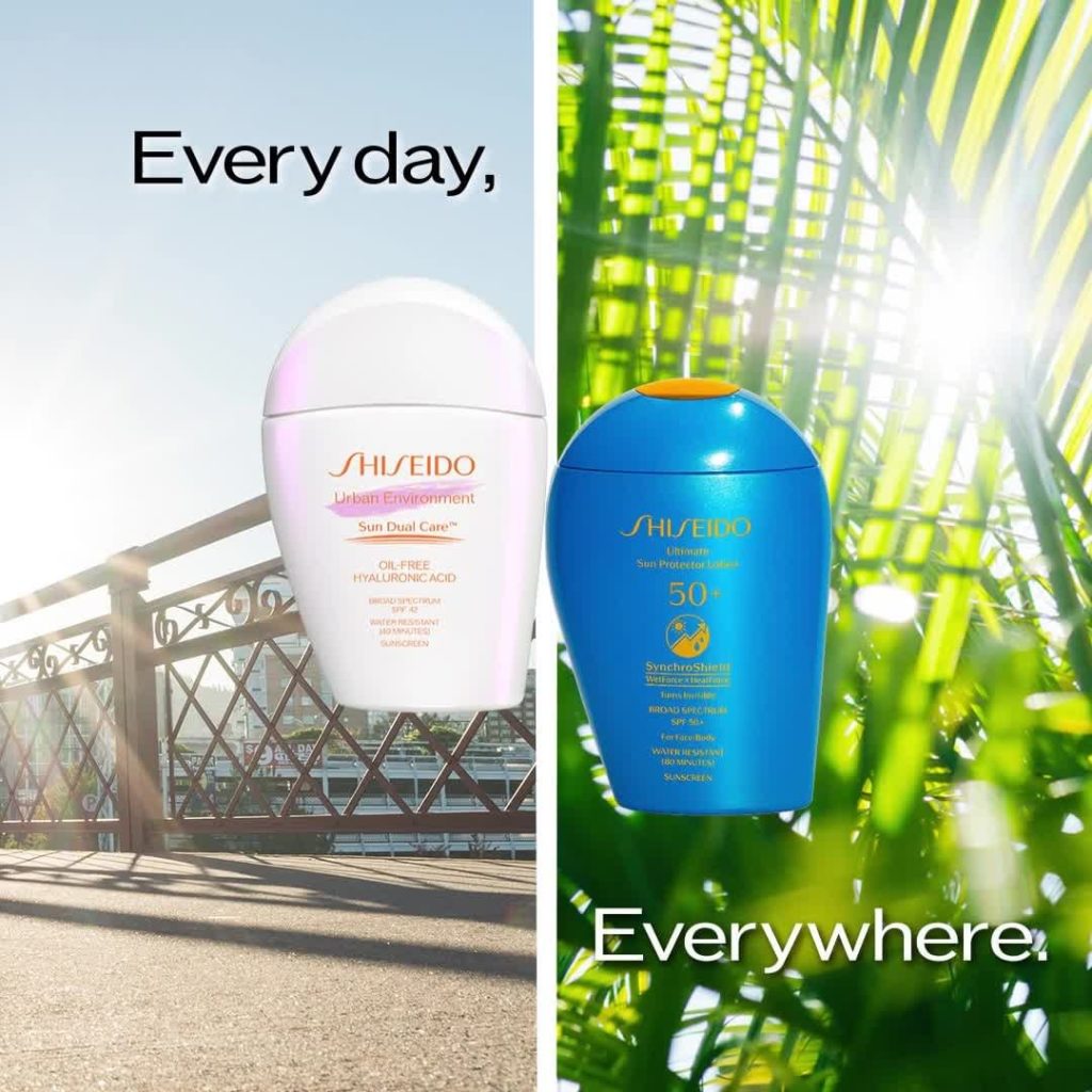 SHISEIDO sunscreen for everyone.⁣
Urban Environment Oil-Free Sunscreen SPF 42 of...