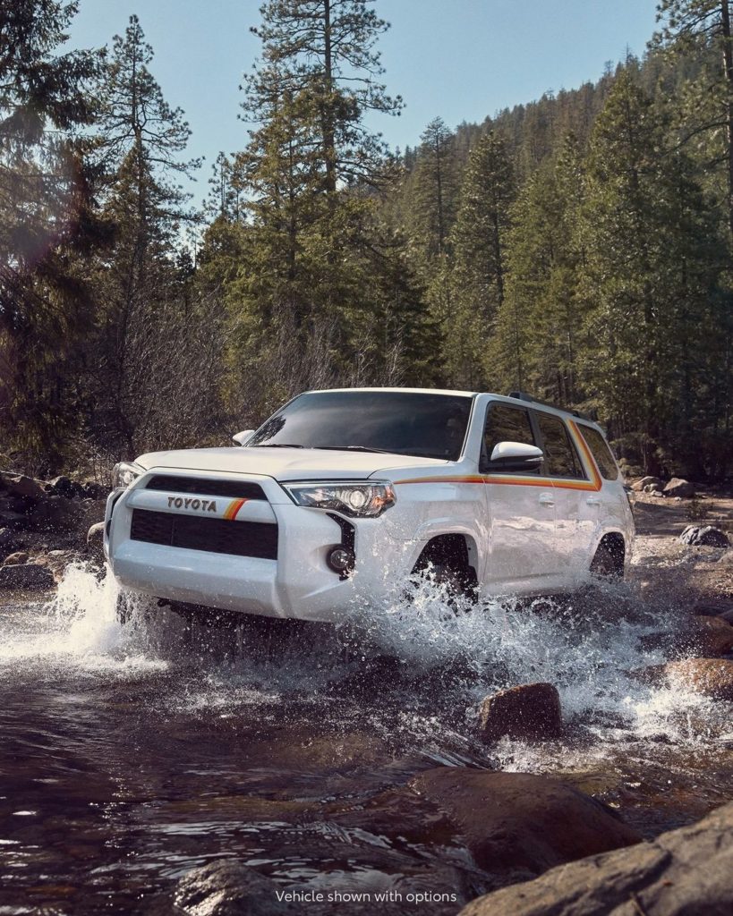 Top of the mountain and still running strong. To celebrate 40 years of adventure...