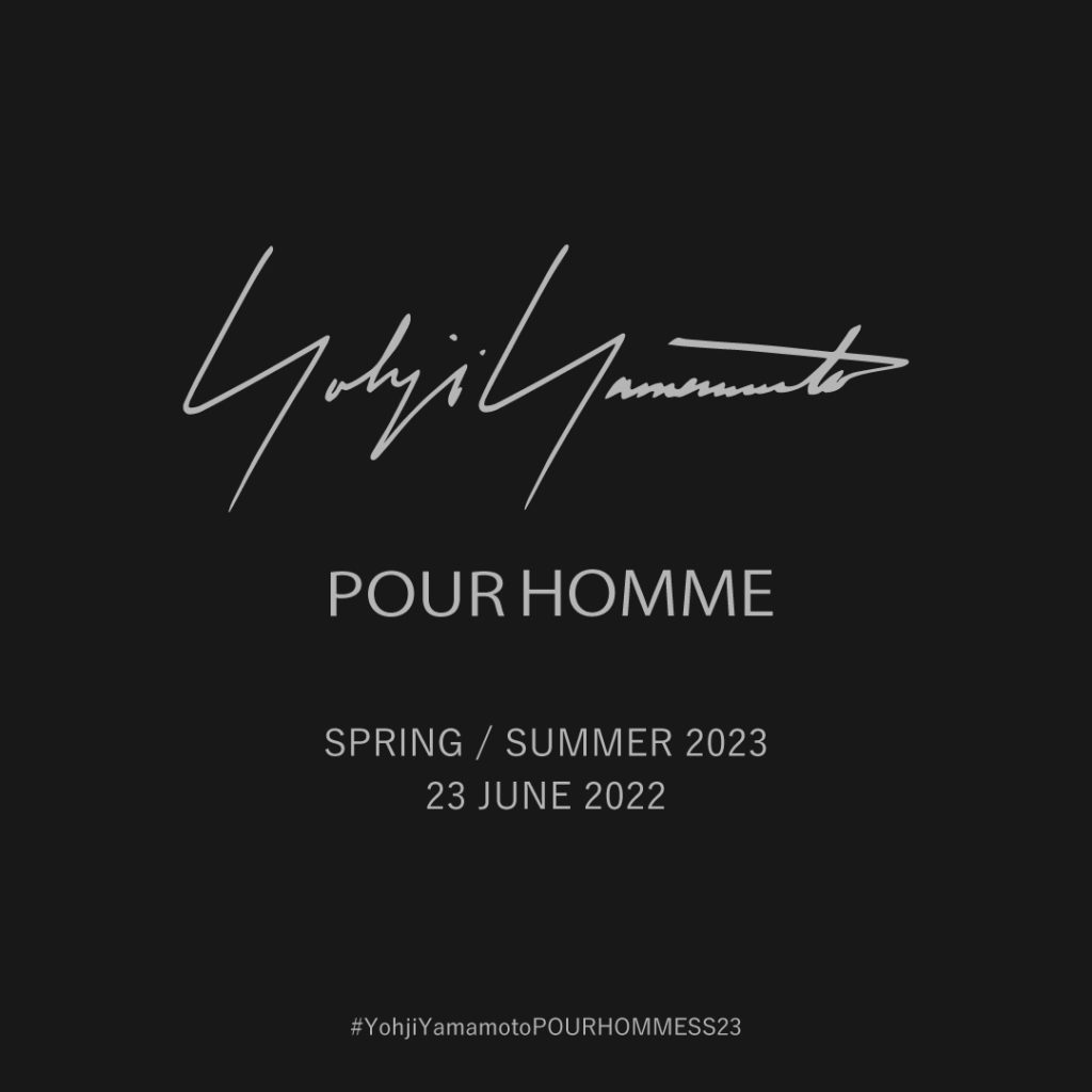23 June 2022──Yohji Yamamoto POUR HOMME Spring-Summer 2023 ⁠
⁠
#YohjiYamamotoPOU...