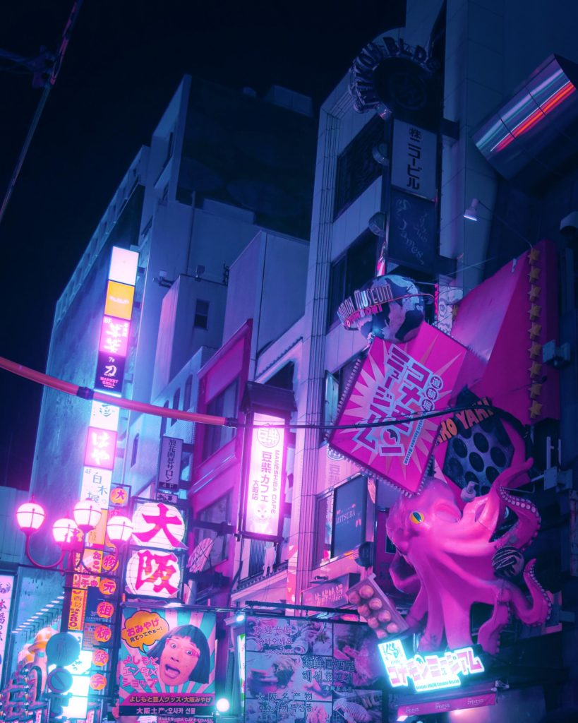 Night life in Namba, Osaka [OC]
