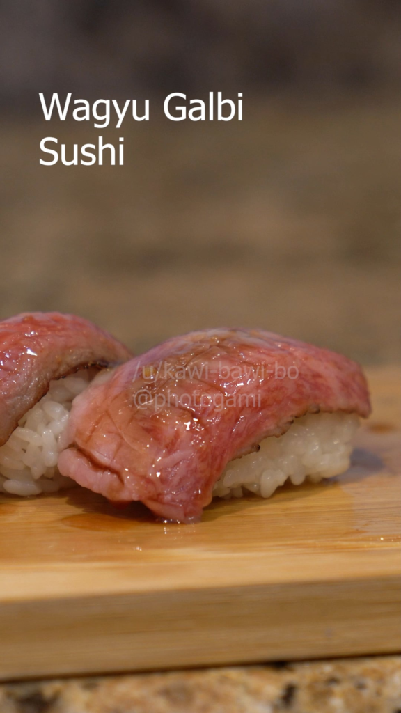 Seared Wagyu Sushi