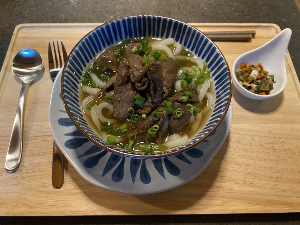 Beef udon (Niku udon)