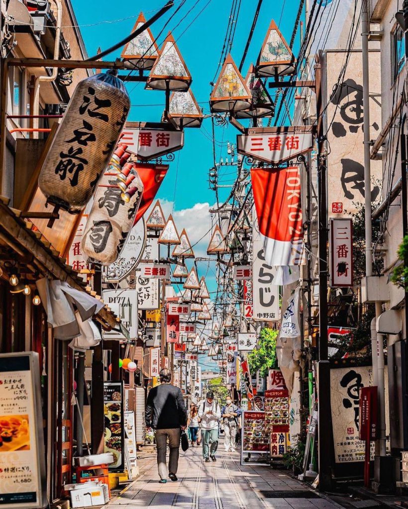 A walk in Nakano✨