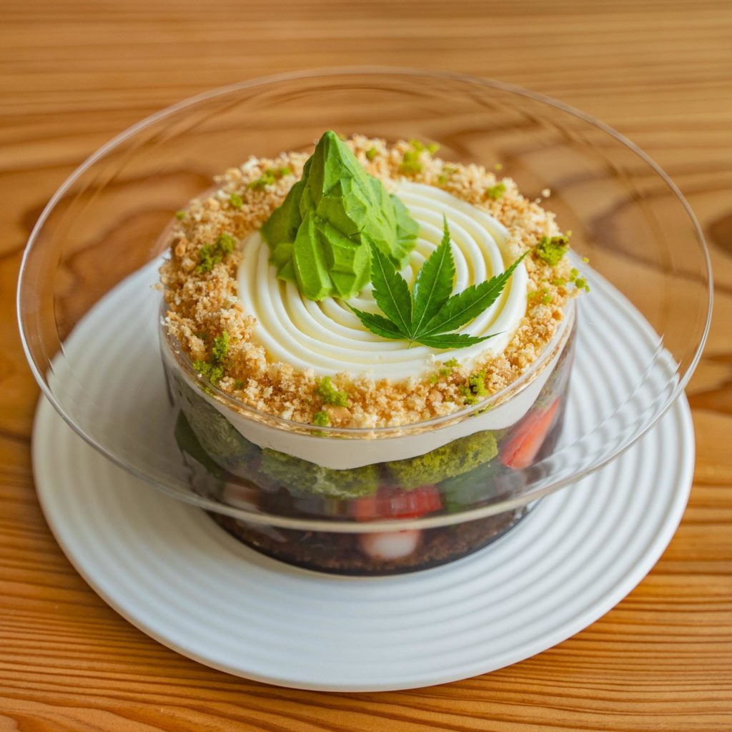 庭園 Teien bowl parfait from Uji, Kyoto