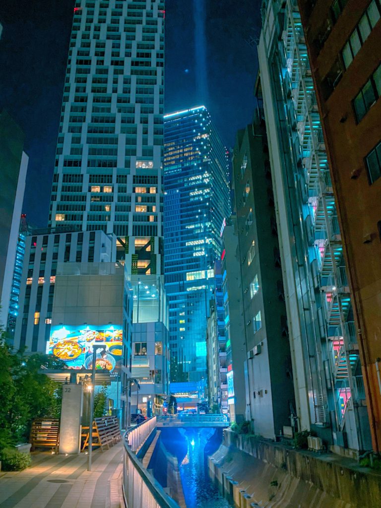 Along the Shibuya River, Tokyo