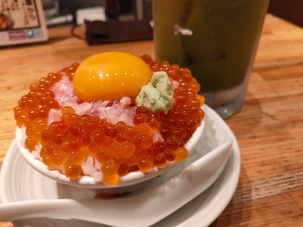 Today's TKG（tamago kake gohan）egg on rice