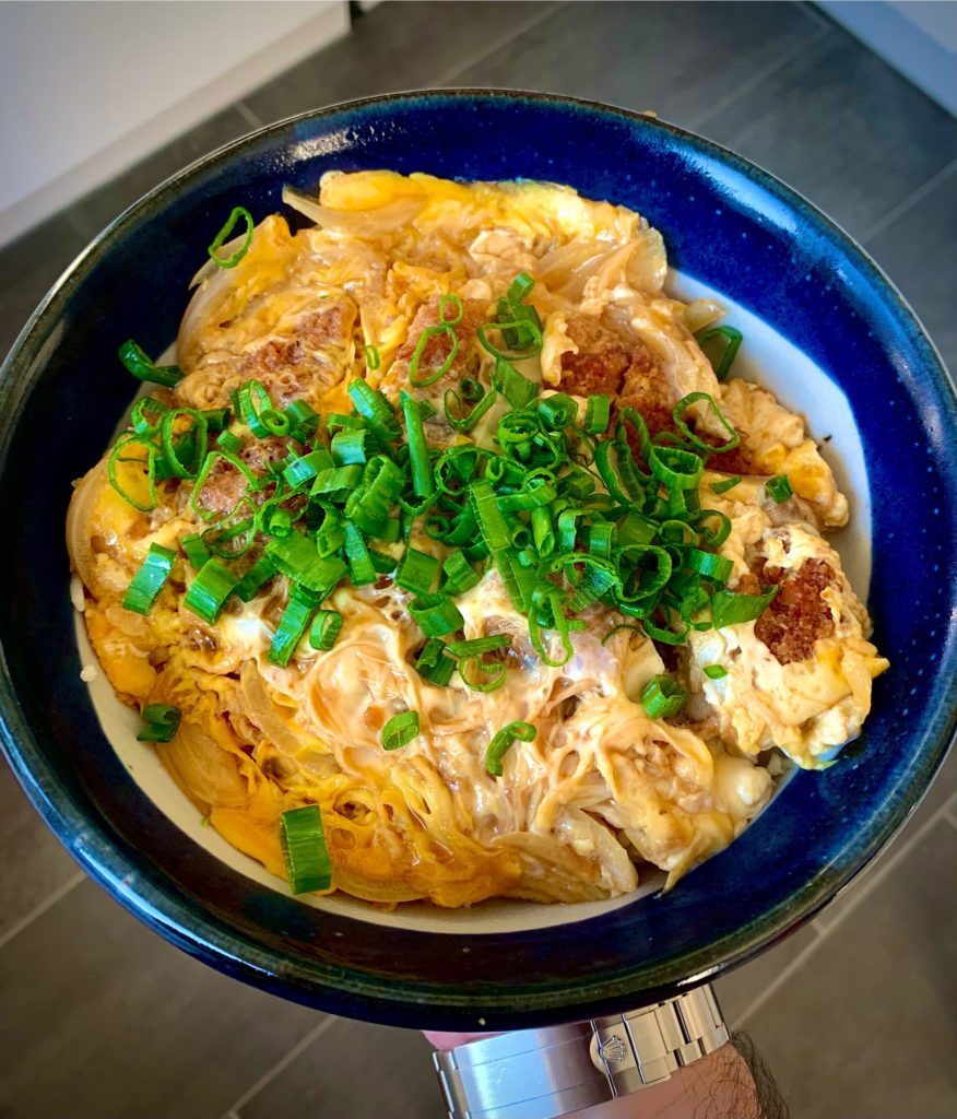 Home made Katsudon