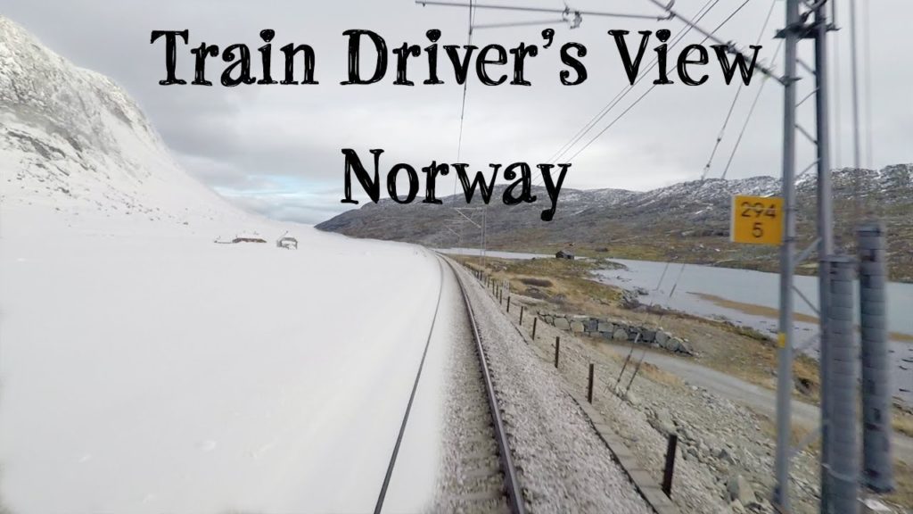 TRAIN DRIVER'S VIEW: Changing  Seasons on the Bergen Line☀️🌧🍂☃️