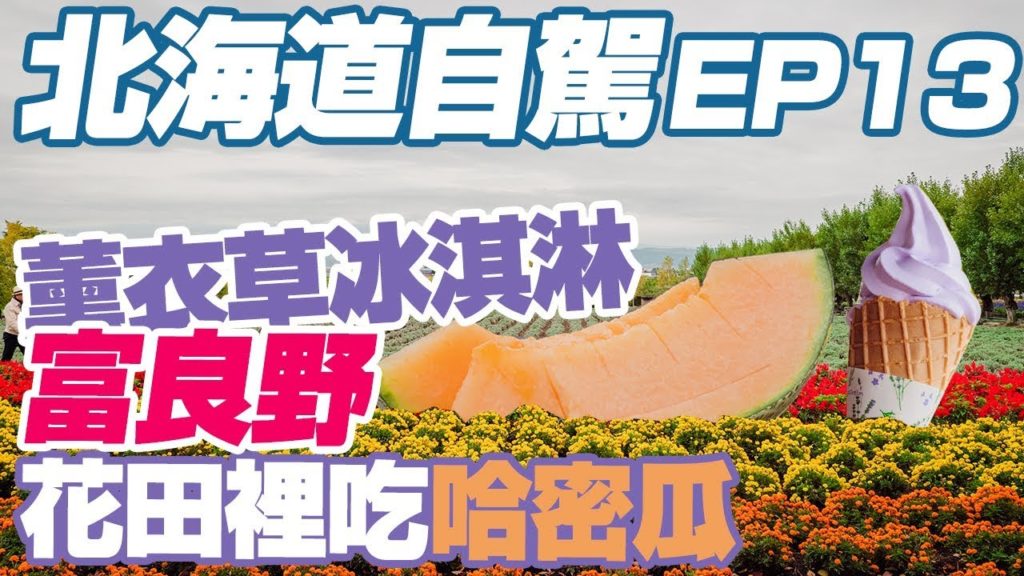 【北海道自由行 EP13】被花海包圍的富良野|甜度破百的哈密瓜 【北海道自由行 EP13】被花海包圍的富良野|甜度破百的哈密瓜
